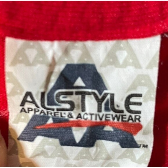 St. Louis Cardinals Go Birds Big Time Fan Size XL Red Double‎ Sided Graphic MLB - Picture 6 of 7